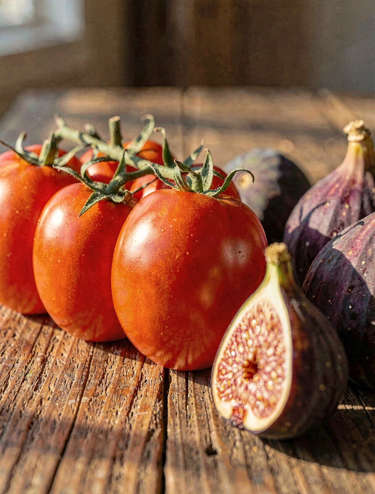 Frutas y verduras estacionales de España